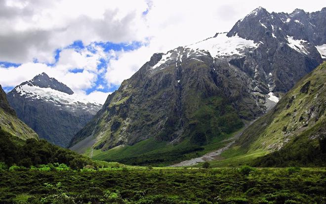 Mountain in New Zealand