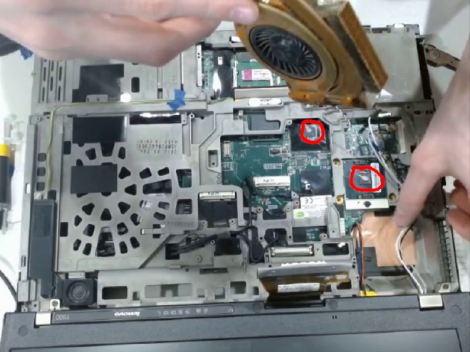 Applied Thermal Paste on System with IGPU