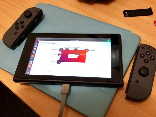 Nintendo Switch running Ubuntu